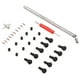 thumbnail image 5 of Extractor De Vástago De Válvula, Kit De Reparación De Vástago De Válvula De Neumático Durable Resistente Al Desgaste 33 Piezas ABS Metal Resistente Para Vehículos ANGGREK Tire Valve Stem Installer, 5 of 8