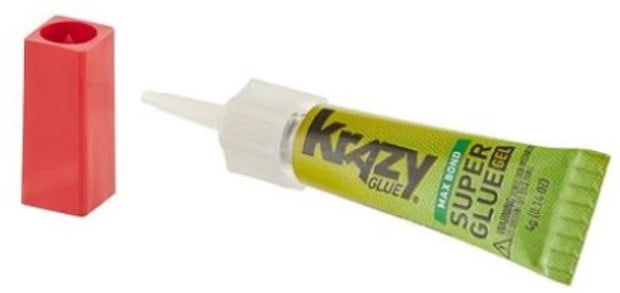 Krazy Glue All Purpose Super Glue Gel 0.07 oz Tube (Pack of 24)