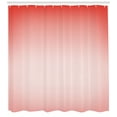 thumbnail image 3 of Ambesonne Peach Shower Curtain, Abstract Ombre Feminine, 69"Wx84"L, Coral Dark Coral, 3 of 3