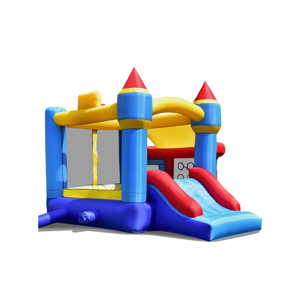 Aimee Lii Castle Slide Inflatable Bounce House with Ball Pit and Basketball Hoop, Kids Bounce House Aimee Lii Castle Slide Inflatable Bounce House with Ball Pit and Basketball Hoop, Kids Bounce House