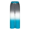 thumbnail image 5 of Wowcloth Woman's Gradient Print Elastic Waist Pants, Stylish and Relaxed Fit with Drawstring Pockets, Casual Lounge Sweatpants for Daily Wear and Home, 5 of 5