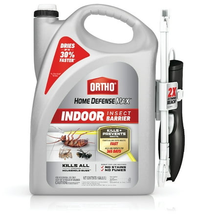 Ortho Home Defense Max Indoor Insect Barrier with Extended Reach Comfort Wand 1 gal