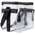 thumbnail image 4 of Large Clear Lunch Bags For Work See Through Plastic Lunch Box with Adjustable Strap and Front Storage Compartment Transparent Lunch Bags For Men and Women$$Home Decor, Kitchen, & Other, 4 of 6