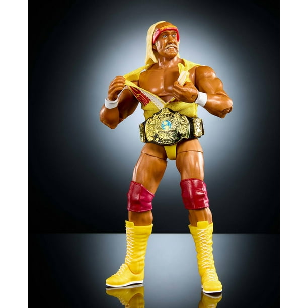 WWE Elite Hulk Hogan Action Figure, 6-inch Collectible Superstar