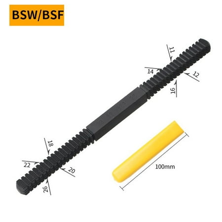 

BCLONG 11-26Mm Pitch Thread Repair Restoration File Diy Tools Repair File Bsw/Bsf