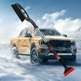 thumbnail image 1 of Dvkptbk Snow Deflector Retractable Snow Shovel Car Window Glass Defrost Winter Deicing Shovel Snow Brush Scraper Snow Clearing Tools Cleaning Supplies, 1 of 8