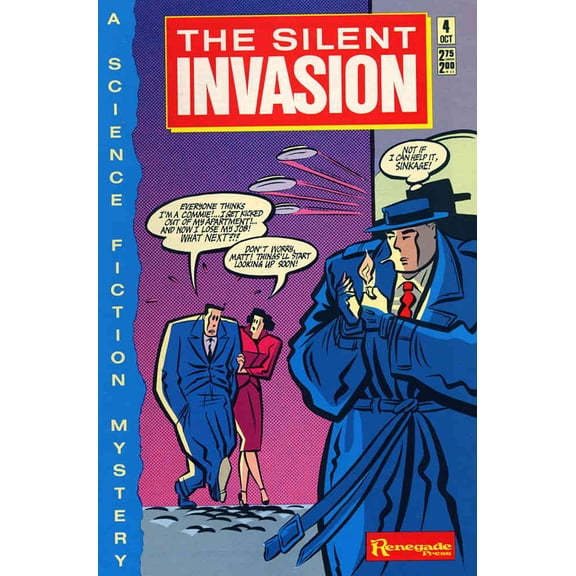 Silent Invasion, The #4 VF ; Renegade Comic Book