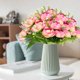 thumbnail image 4 of Ramo de simulación artificial,flores artificiales,decoración con flores artificiales,decoración duradera y hermosa para el hogar, 4 of 6