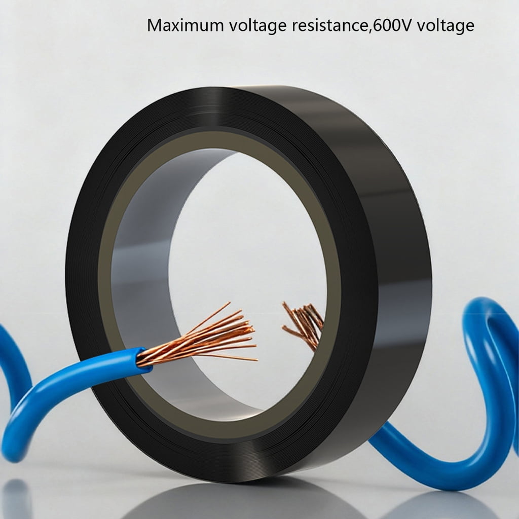 PatungKu 10/20Rolls 9Meter PVC Electrical Tape With Great Heat Resistance Electric Tape Perfect For Construction And Repairs