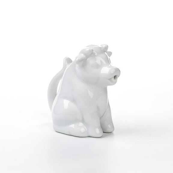 BIA Cordon Bleu Tabletop Creamer Sitting Cow Porcelain White 3 Oz