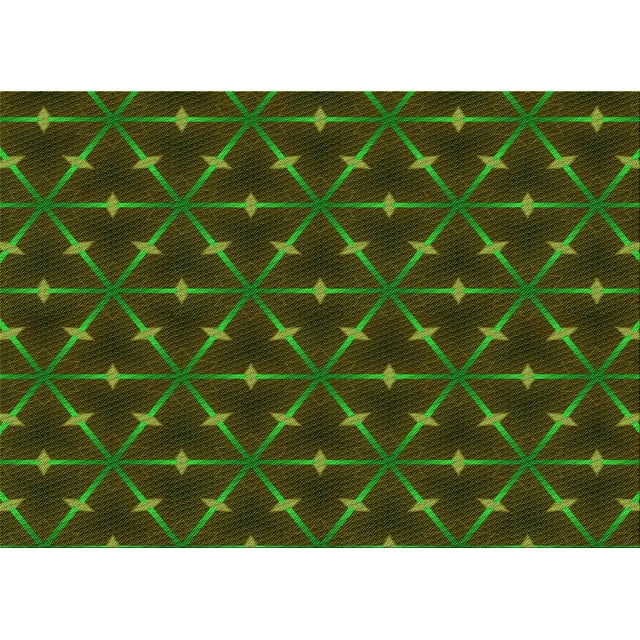 Ahgly Company Tapis d'Intérieur Lavables en Machine, Rectangle Transitionnel, Zone Rouge, 3' x 5'