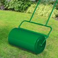 thumbnail image 6 of Tenozek Lawn Roller, Push/Tow Behind Water Filled Steel Yard Sod Roller for Garden Backyard, Ball Field, Park (13 Gallon/24in, Green), 6 of 8