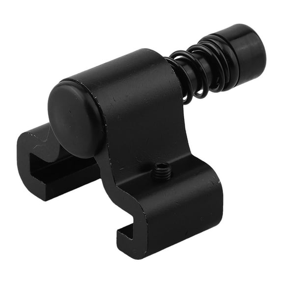 Household Hardware Barn Door Stopper Adjustable Aluminum Black Easy Install For Folding Door Hanging Rail Sliding