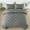 Square-Dark Gray, variant on JML 3 Pieces Navy King Comforter Set, Soft Microfiber Bedding Set With 1 Comforter and 2 Pillow Cases Suit for All Seasons