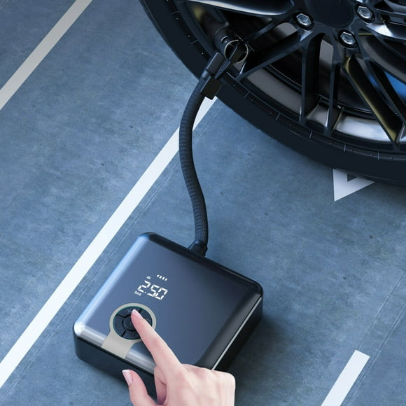 Up to 45% off SEMPAI Car Mounted Pump Mini Portable Power Bank Small Wireless Digital Display Tire Pump For Electric Vehicles Up to 45% off Canada Day