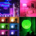 thumbnail image 3 of 4Pcs Remote Control Color Changing Light Rgb Led Bulbs Dimmable Party Lights, 3 of 6