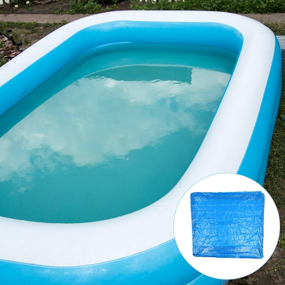 Worgeous  Swimming Pool Cover Inflatable for above Ground Inflatables Blue