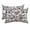 Black, variant on Turquoise Farmhouse Outdoor Pillows for Chaise Lounge Chair Waterproof Lumbar Pillows with Insert&Strap Beach Headrest Pillow Vintage Flower Leaf Botanical Plant Pillow for Patio Pool 11"x16"