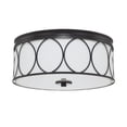 thumbnail image 3 of 3 Light Flush Mount In Transitional Style 15 High By 7 Wide Capital Lighting 225131Mb-683, 3 of 3