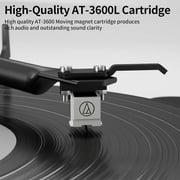 EYESEN Bluetooth Turntable HiFi System and record player with 36W Speakers & Magnetic Cartridge
