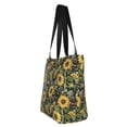 thumbnail image 4 of Kdxio Sunflowers Women Reusable Grocery Bags Foldable Ripstop,Reusable Shopping Bags for Shopping,Gym,Gift, 4 of 8