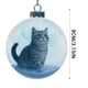 thumbnail image 3 of Adornos navideños, decoraciones navideñas, regalos de Navidad. Lindo colgante navideño plano 2D de gatos. Decoración para árbol de Navidad. Colgante plano decorativo., 3 of 5