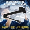 thumbnail image 2 of Unique Bargains Air Suspension Ride Height Level Sensor for Land Rover Range Rover No.RQH500450 1 Set, 2 of 6
