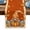 Orange DarkOrange, variant on ERUNPONLY Fall Pumpkins Table Runner - 72 Inch Long Thanksgiving Orange Maple Brown Wooden Grain Cotton Linen Blended Dress Scarves Farmhouse Table Runner for Kitchen Dining, Coffee Table, 18" x 72"