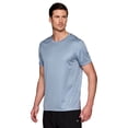 thumbnail image 4 of RBX Active Men's Striped Performance X-Dri T-Shirt, 4 of 4