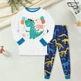 thumbnail image 2 of Bamboo Viscose Toddler Pajamas Boys Girls Baby Pjs Sets Kids Long-Sleeve Snug fit Sleepwear 6-12 Months 12-24 Months 2t 3t 4t 5t 6t 7t 8t 9t Children(White,8-9 Years), 2 of 5