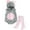 a-Pink17257, variant on Boys Girls Baby Jumpsuit Unisex Plush Sleeveless Romper Set With Mouse Ear Hood Matching Striped Leg Warmers For Infant Dress Up Daily Wear