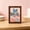 A, variant on Reading Cats Mini Framed Wall Art – Floral Cat Print Wood Decor,B