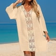 thumbnail image 4 of Paréo de Bain pour Maillot de Bain Grande Taille Paréo d'Été Ample Robe de Plage Design Paréo d'Été Paréos pour Femmes Long Paréo de Maillot de Bain à Boutons Paréos pour Maillots de Bain Robe pour Femmes Paréo Formel, 4 of 5