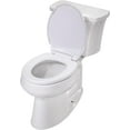 UltraTouch 01911 12 Watt/12 Volt ULListed Soft Elongated Bowl White Heated Toilet Seat for