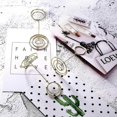 thumbnail image 5 of 24 Pieces Gold Table Number Holders Wedding Place Card Holders Table Centerpieces Photo Holder Clips Wire Picture Clips Memo Note Photo Stand, 5 of 5
