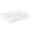 White, variant on Bellemave Queen Size Floor Bed with Bookshelf, Wood Montessori Beds with Slats and Safety Guardrail, Low Profile Queen Bed Frame with Fence, No Box Spring Needed (White)