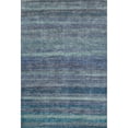 thumbnail image 2 of Addison Rugs Mayfield Premium Machine Washable Transitional Stripes Blue Rectangle Rug, 9' X 12' Machine Washable Transitional Stripes Blue Oversized Sherpa Throw Blanket, 2 of 7