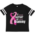 thumbnail image 3 of Inktastic Breast Cancer Awareness I Support My Grammy with Pink Ribbon Boys or Girls Toddler T-Shirt, 3 of 5