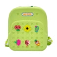 thumbnail image 1 of Bolsa de playa con agujero, bolsa de almacenamiento, creativa, versátil, bonita, cesta de playa para viajes y fiestas. verde claro, 1 of 9
