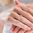 thumbnail image 4 of unbranded Anillo Abierto Ajustable Dorado Con De Clásico Para Mujer, 4 of 8