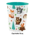 thumbnail image 2 of Creative Converting 344414 16 oz Woodland Plastic Cup for Beverage, Case of 12, 2 of 2