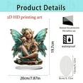 thumbnail image 3 of hulanddfd Desktop Goddesses Ornament, 2D Flat Acrylic Desktop Goddesses Figurine Tabletop Centerpiece Display Stand for Desk Living Room Home Decoration, 3 of 5