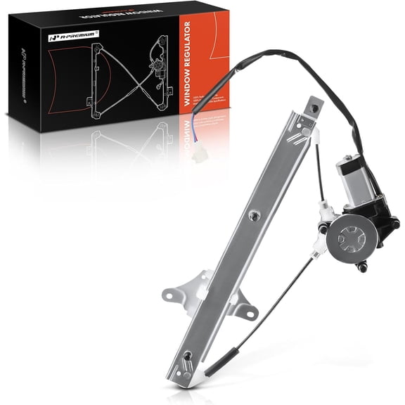 A-Premium Power Window Regulator with Motor Replacement for Toyota Camry 1992-1996 Sedan Built in Japan Only Rear Right Passenger Side