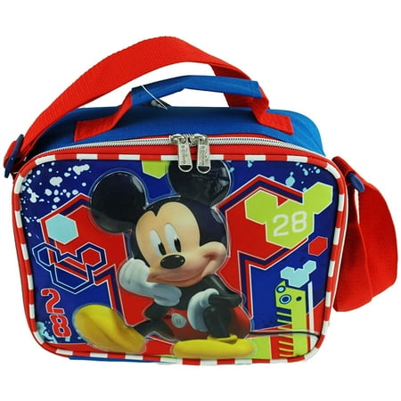 

Mickey Mouse Insulated Lunch Bag with Adjustable Shoulder Straps - M28 - A17339