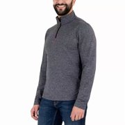 Gerry Mens Long-Sleeve Quarter Zip Pullover, Size Medium