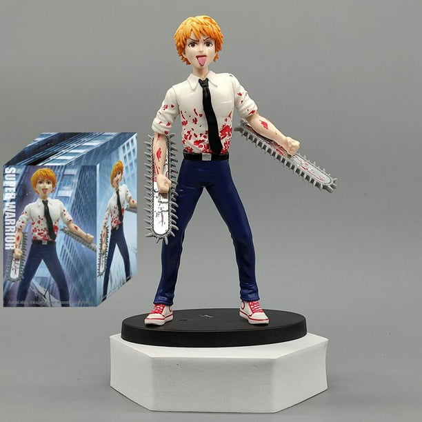 Figura de acción POP UP PARADE de 17cm para hombre, muñeco de motosierra, modelo coleccionable, Denji Gong Bohan LED