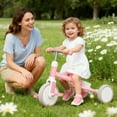 thumbnail image 3 of XJD 7 in 1 Toddler Tricycle with Push Handle,Toddler Bike for 1-3 Years Old Boy Girl, Toddler Push Tricycle, Baby Bike Balance Bike with Adjustable Seat Height and Removable Pedal, 3 of 11