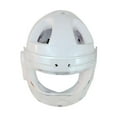 thumbnail image 2 of Casco de karate, protección para la cabeza, kickboxing, gorra protectora transpirable, gorra deportiva Blanco S, 2 of 9