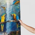 thumbnail image 3 of Orinice Birds Waterfall Colorful Bathroom Decor Set with Hooks, Luxurious Polyester Fabric Shower Curtain for Bathroom Decoration 69x72, 3 of 7