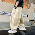 thumbnail image 5 of Kids Boys Casual Pants Breathable Pants Lightweight Trousers For Daily Wear Summer Fall Long Pants Girl Clothes Size 10-11 Years, 5 of 5
